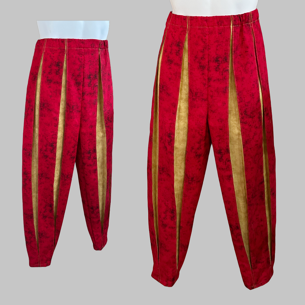 Thumbnail: 326 PDF Size 2X - PLEATED PANTS