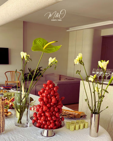 We create tailor-made menus, developed with fresh, seasonal and carefully selected products.