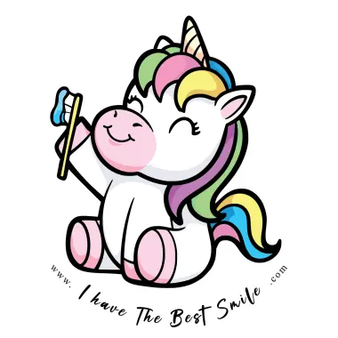Unicorn sticker (a sheet of 6 stickers)