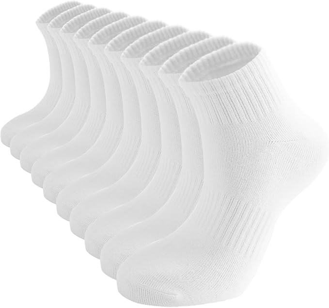 white women's crew socks