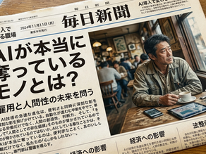 AIは仕事を奪っていない。すべてを明らかにしているだけだ|「奪われる恐怖」の正体と、人間の再定義