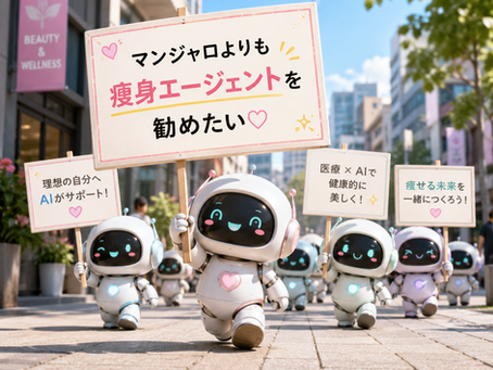 痩せるならマンジャロよりもAIだ、というお話。