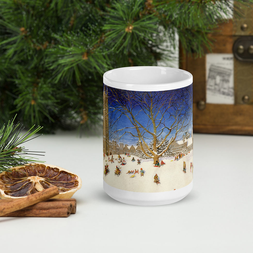 Thumbnail: Princeton Winter Sledding Mug