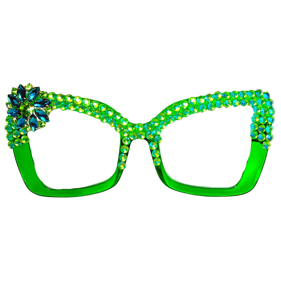Blingaratti Esmeralda Reading Glasses Front