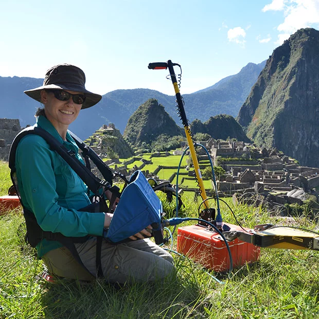 Ground penetrating radar is a technology used by archaeologists