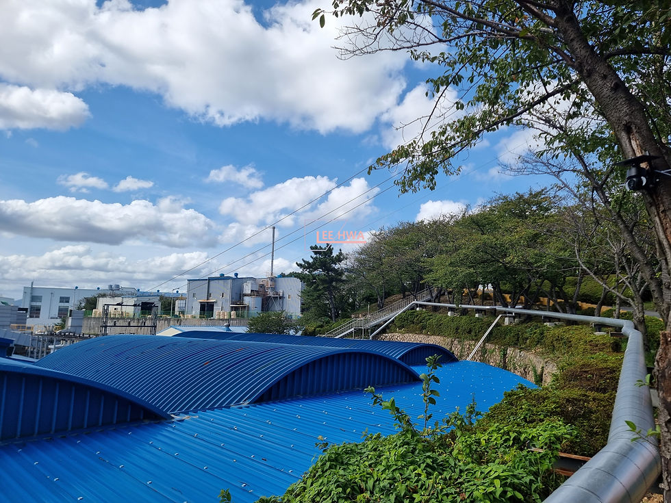 울산 00기업 지붕보수