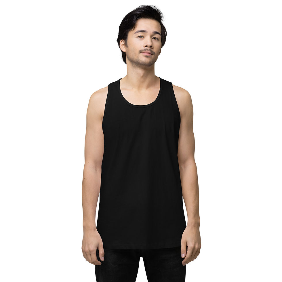 Thumbnail: Dharma wheel Men’s tank tee