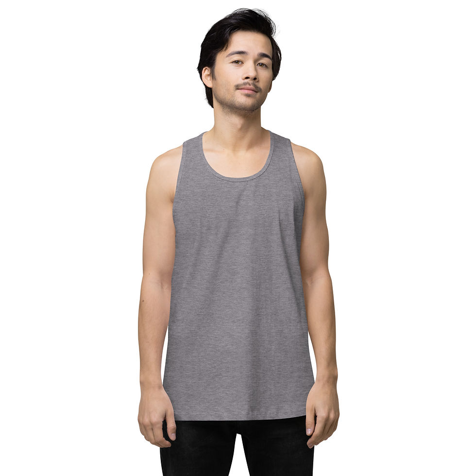 Thumbnail: Dharma wheel Men’s tank tee