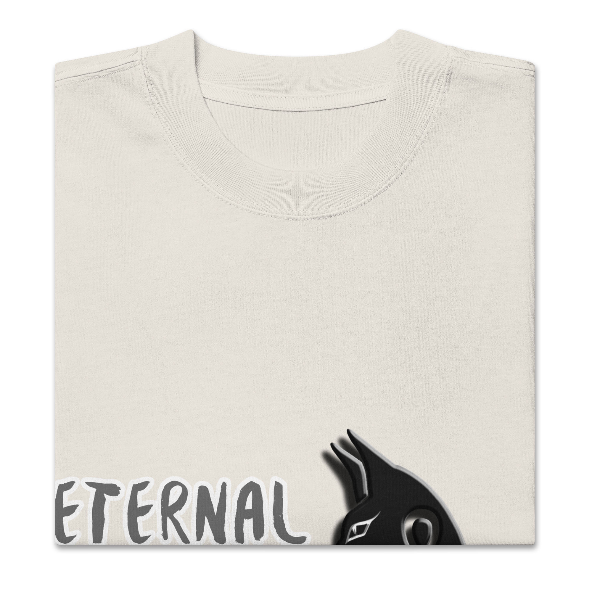 Key of life women's Oversized faded t-shirt