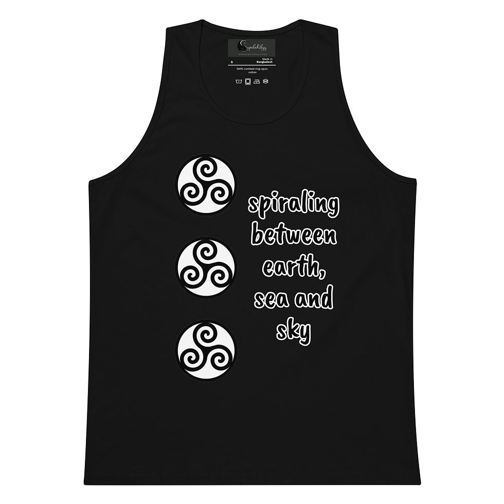 Thumbnail: Triskelion men’s premium tank top