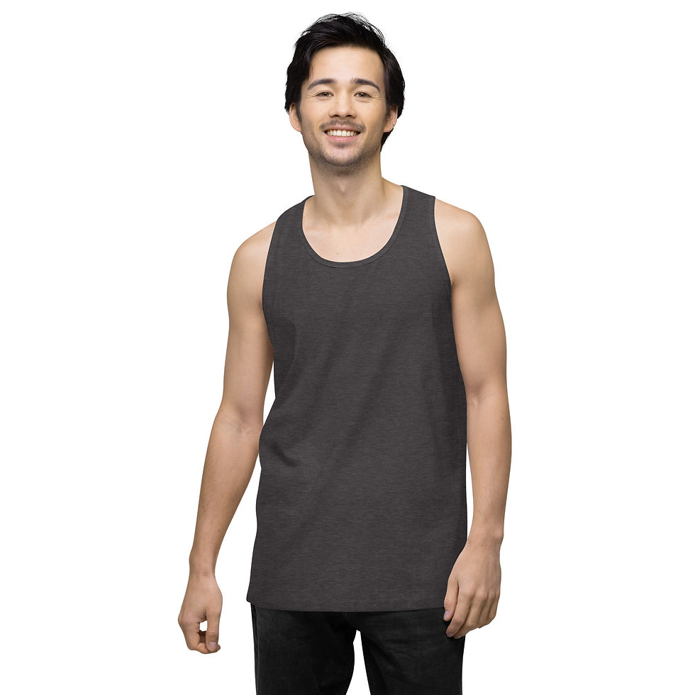 Thumbnail: Dharma wheel Men’s tank tee