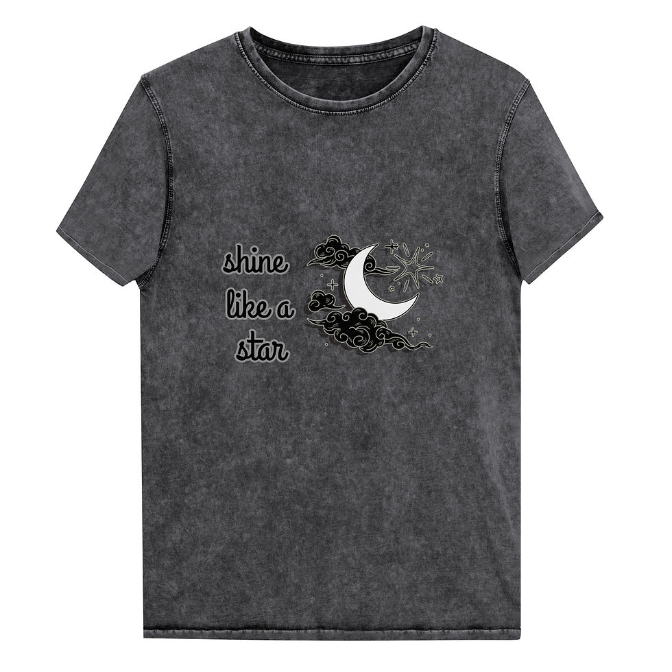 Thumbnail: Be a star women's Denim T-Shirt