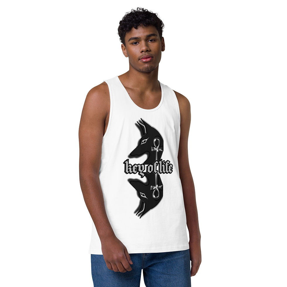 Thumbnail: Men's Key of life tank Tee