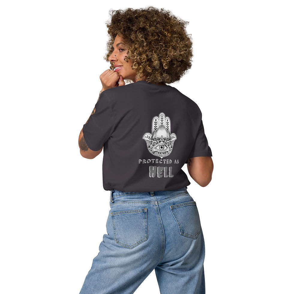 Thumbnail: Women's hamsa hand Organic Cotton Tee