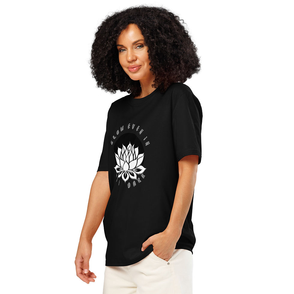 Thumbnail: Lotus - Organic Ribbed Neck T-Shirt