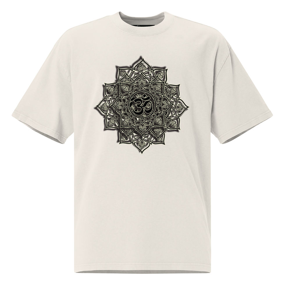Thumbnail: Let om echo women's Oversized faded t-shirt