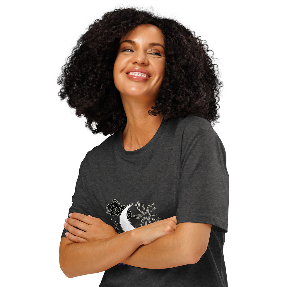 Thumbnail: Women's moon Organic ribbed Tee