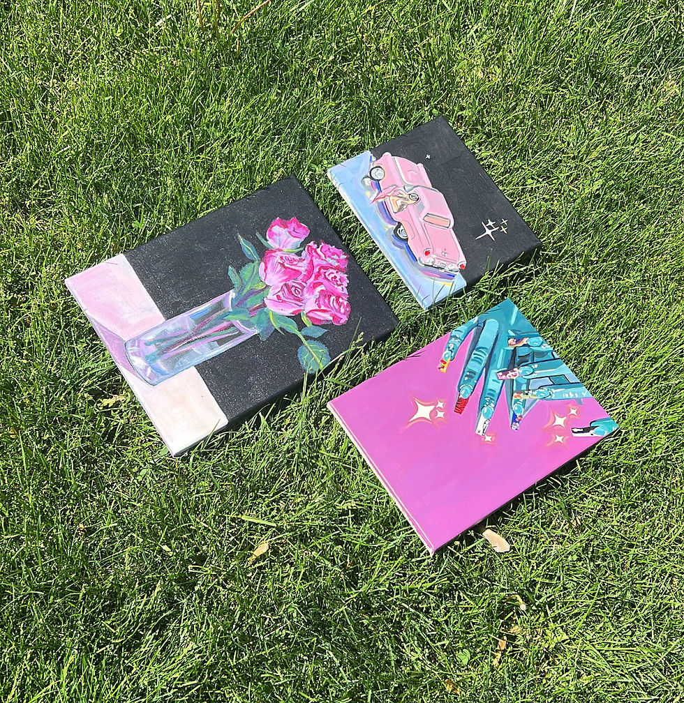 Thumbnail: handpainted nails