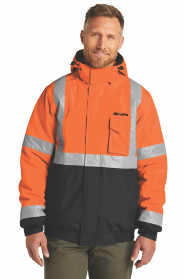 CSJ500 CornerStone® ANSI 107 Class 3 Economy Waterproof Insulated Bomber Jacket