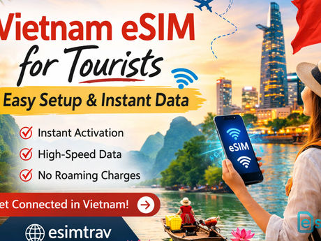 Vietnam eSIM for Tourists – Easy Setup & Instant Data | esimtrav