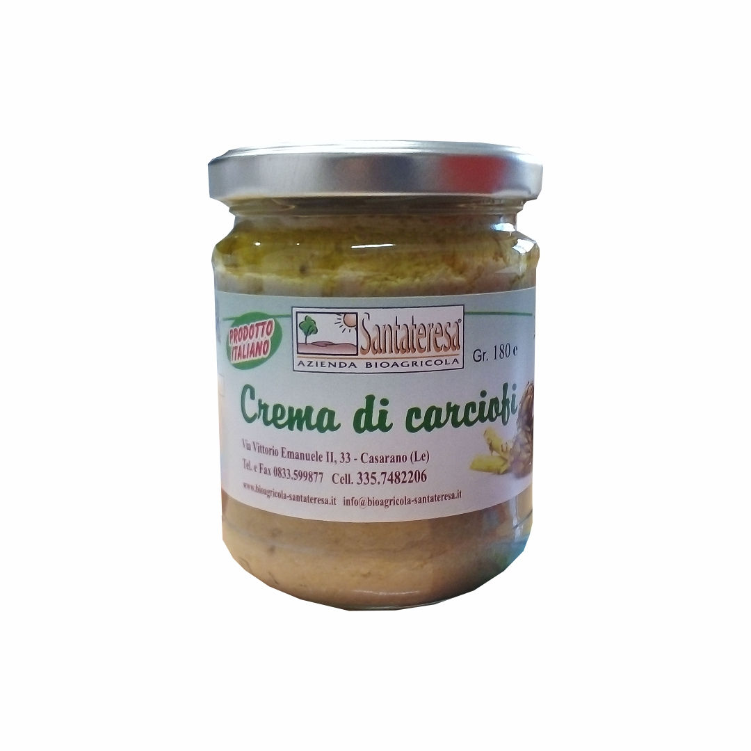 Crema di carciofi al limone  gr. 180