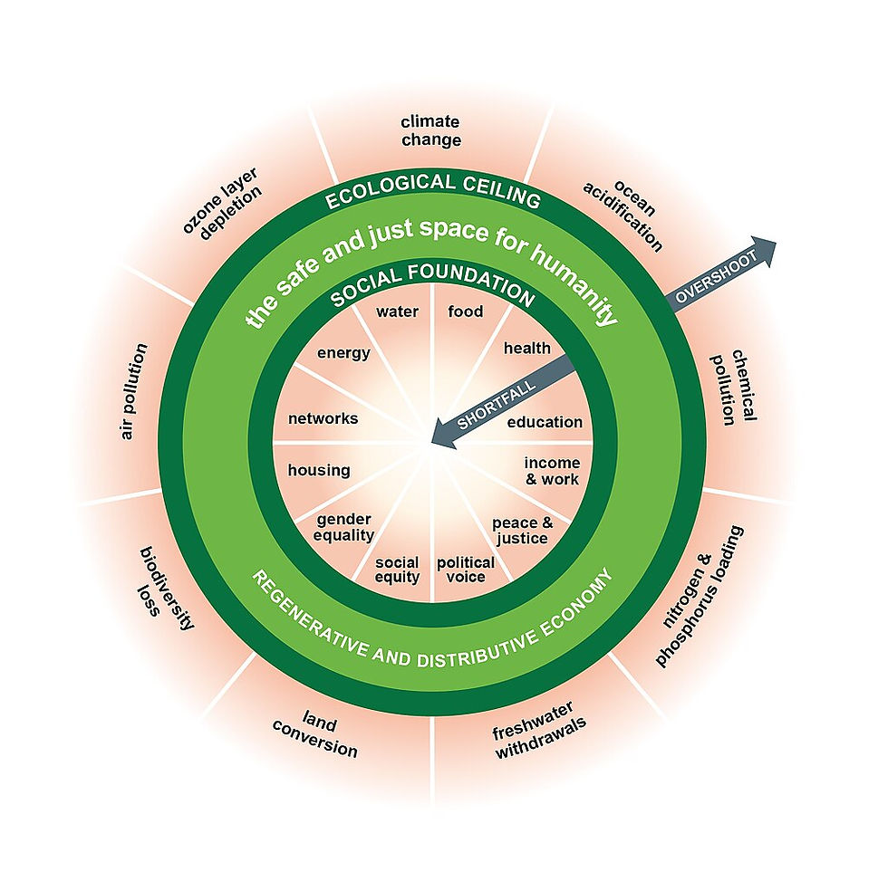 Credit: Doughnut Economics Action Lab at doughnuteconomics.org.