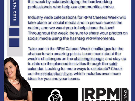 RPM Careers Week is April 17-21