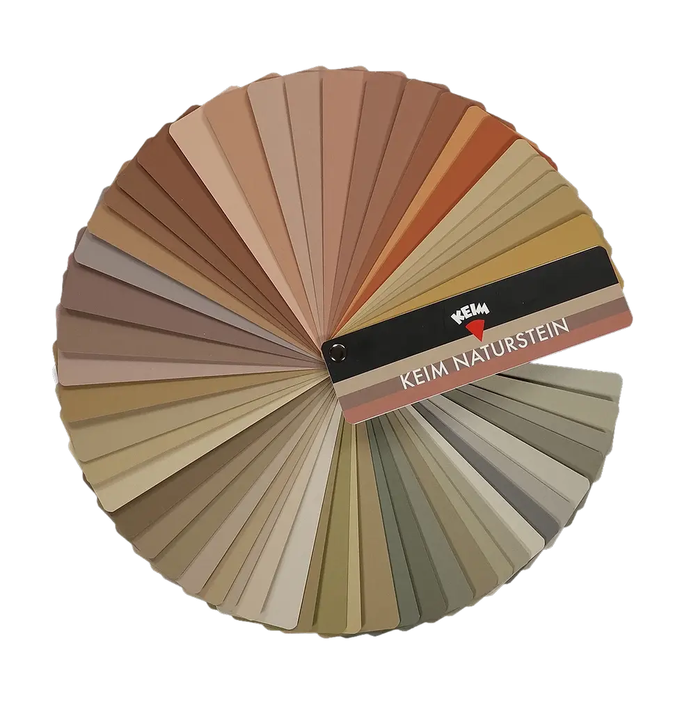 KEIM Naturestein Colour Swatches