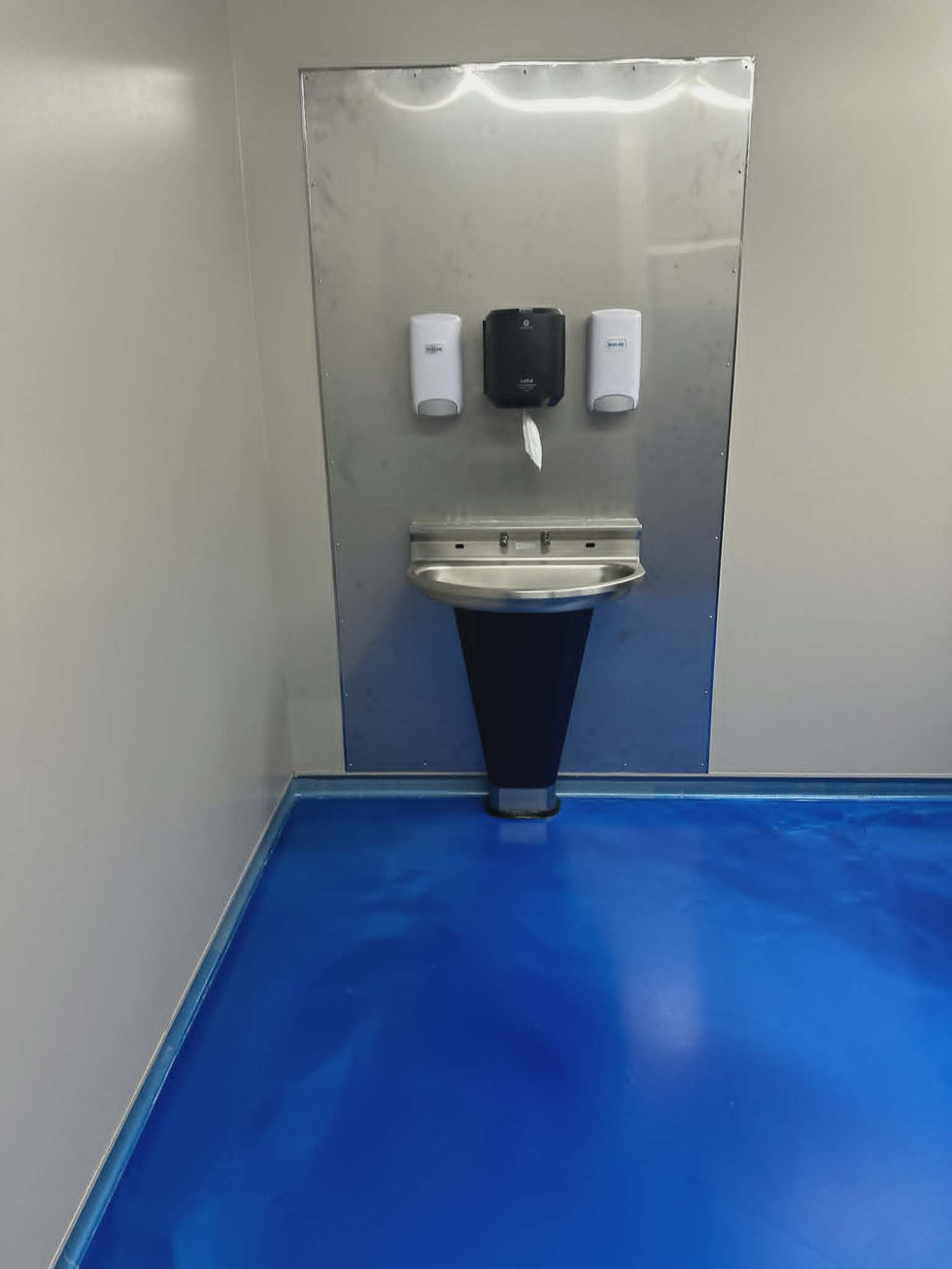 Aristocraft construction epoxy flooring
