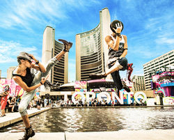 Lombard Twins at Toronto PanAm Games
