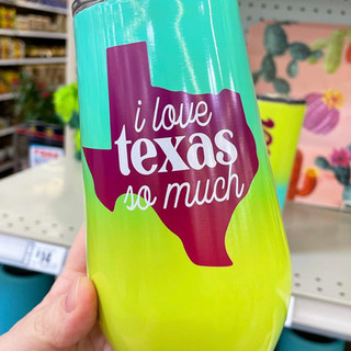 I love Texas so much cup