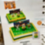 Despicable Me 3 Cake from the heb bakery cake book