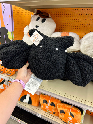 Black Cute Bat Pillow at HEB Grocery Stores in Texas