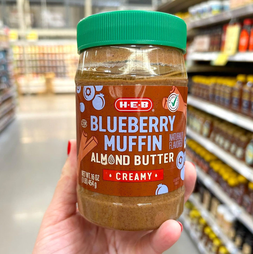 HEB Blueberry Muffin Almond Butter Creamy