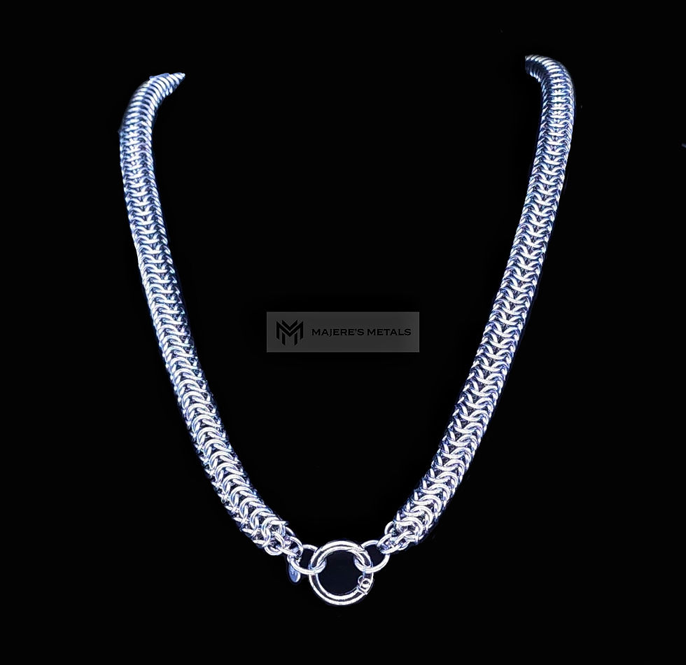 Roundmail Stainless Steel Roundmail Chain | Majere's Metals