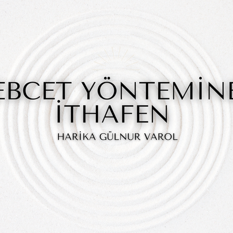 Ebcet yöntemine ithafen 