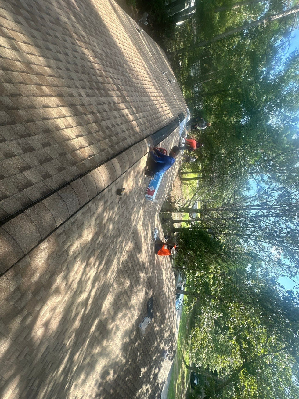 Frontline Roofing GAF HDZ Asphalt Shingle Roof Replacement Wiggins MS