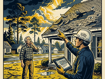 Emergency Roof Tarping in South Mississippi: How It Works, What It Costs, and What Your Insurance Will Pay
