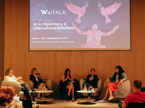 WaiTALK: "AI IN DIPLOMACY AND INTERNATIONAL RELATIONS" in VIENNA