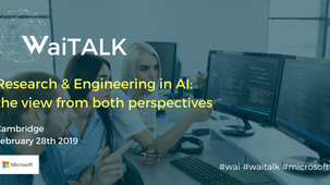 RESEARCH & ENGINEERING IN AI: THE VIEW FROM BOTH PERSPECTIVES