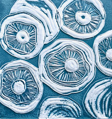 Mixed media, Printmaking, Plaster cast printmaking, Printing with plaster, Intaglio print,  Tamara Williams, Contemporary art, Printmaker, Mark-making, Relief print