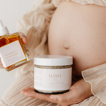 Handcrafted gifts for expecting and new moms, promoting self-care and wellness during pregnancy and postpartum.