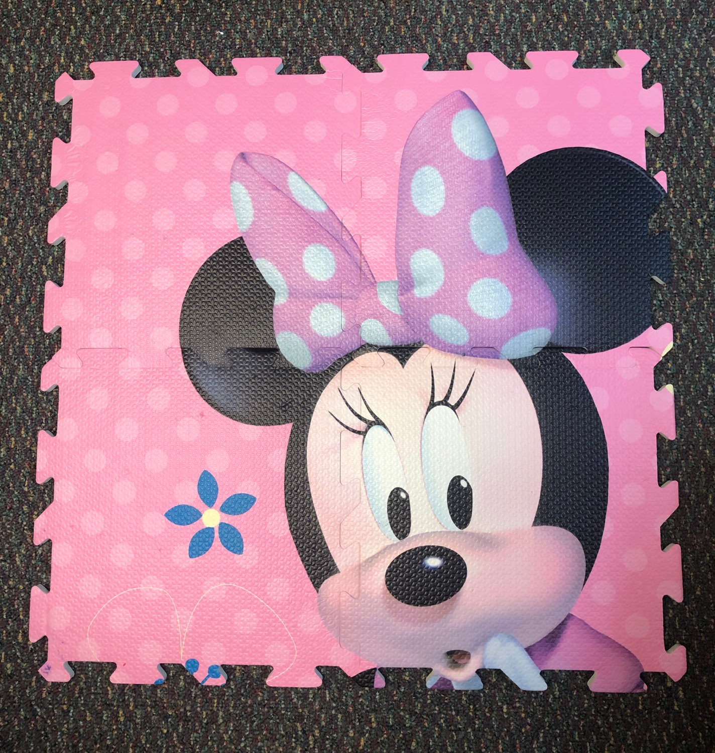 Minnie Mouse Foam Floor Mat | reachservices