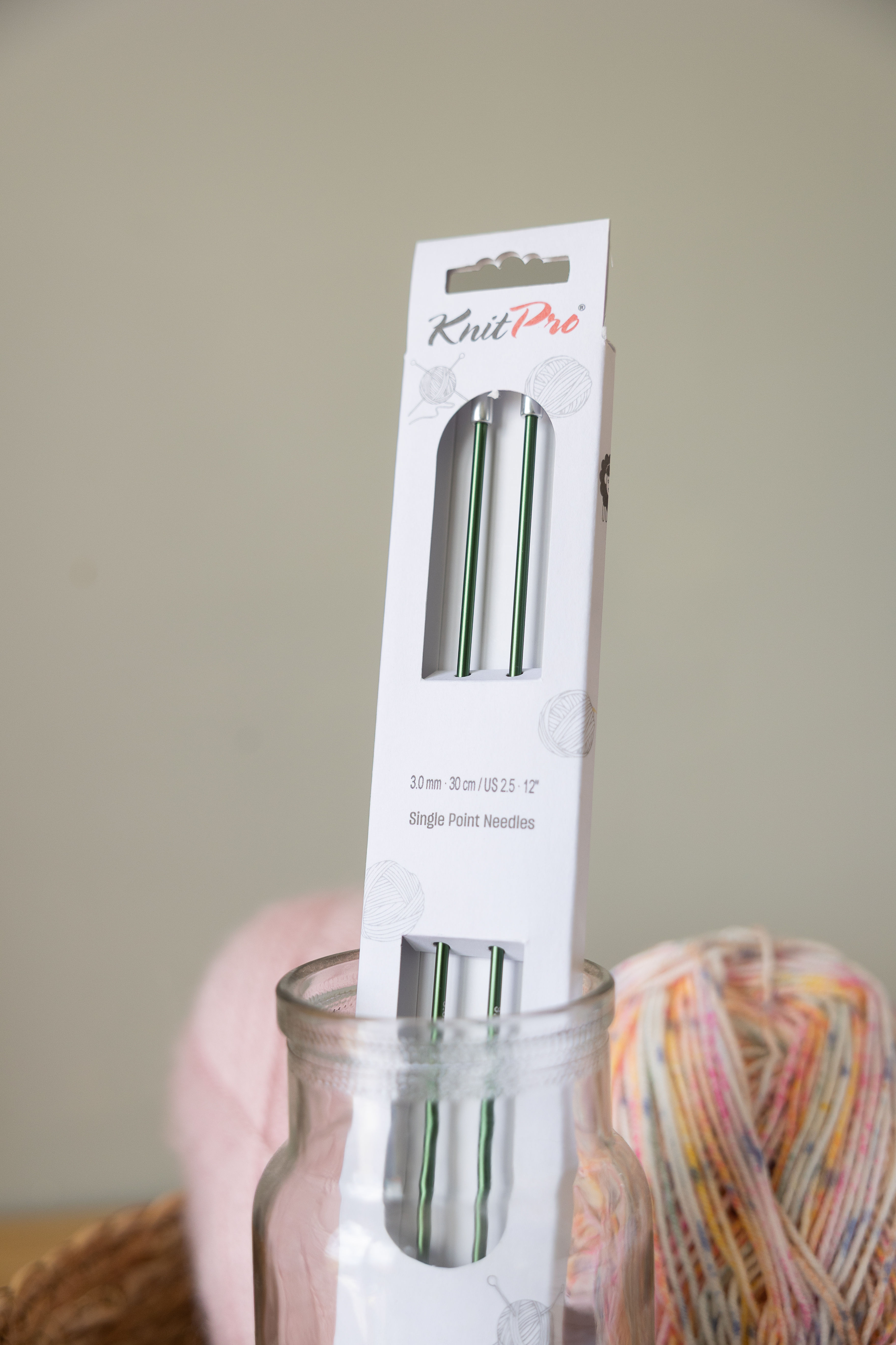 Zing 3mm Single Pointed Knitting Needles 30cm