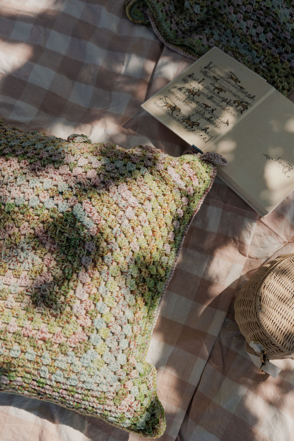 Large Cushion Cover with ties ( as seen at chelsea 2026)