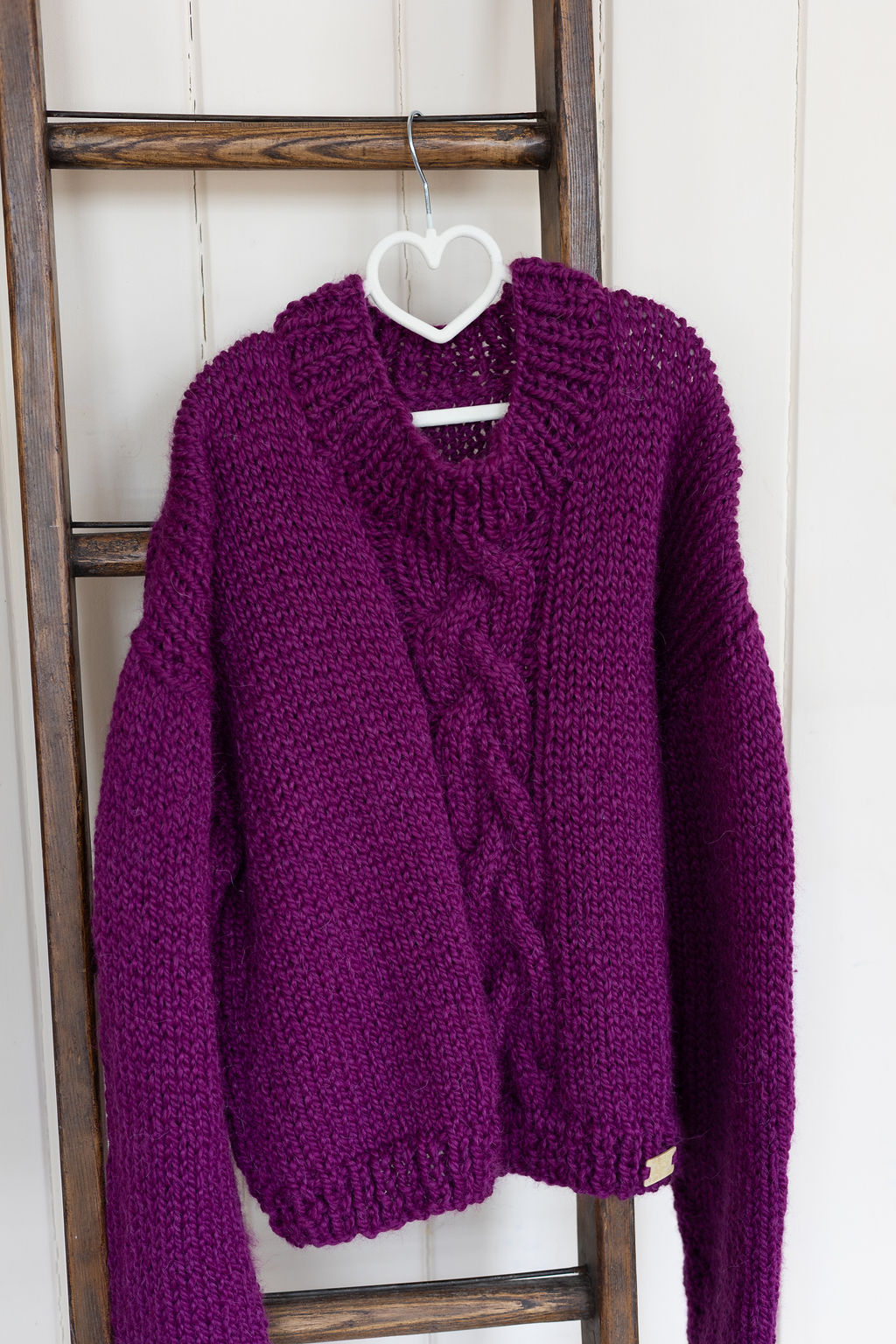 Ladies Super Chunky Jumper
