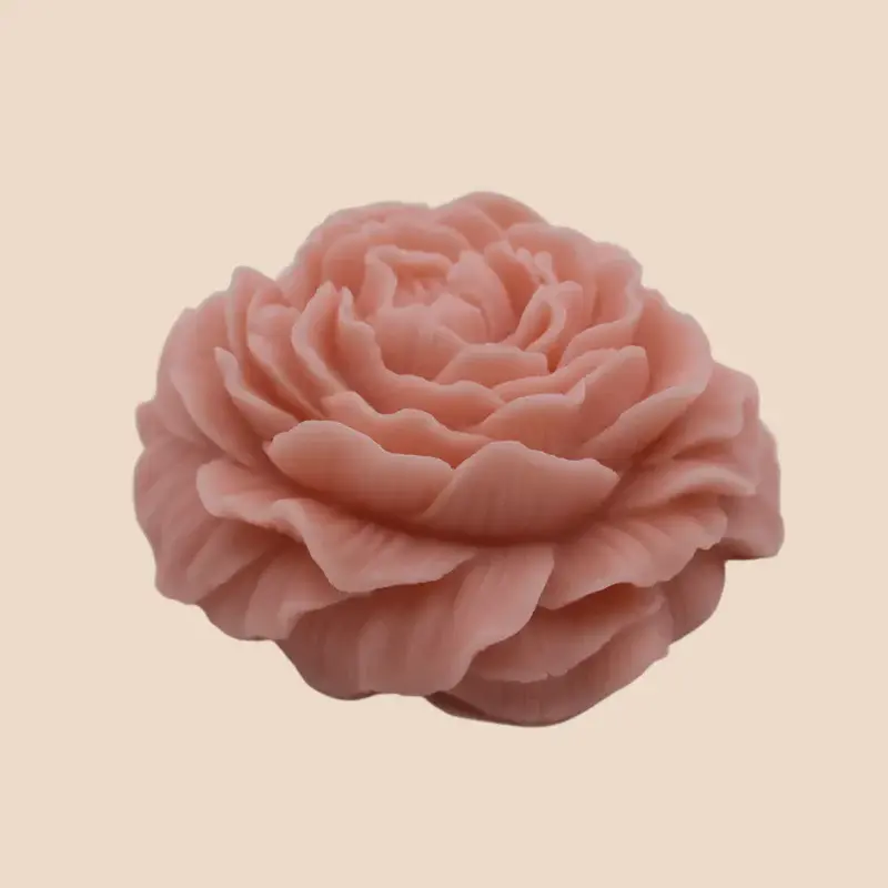 3D Rose candle Mould