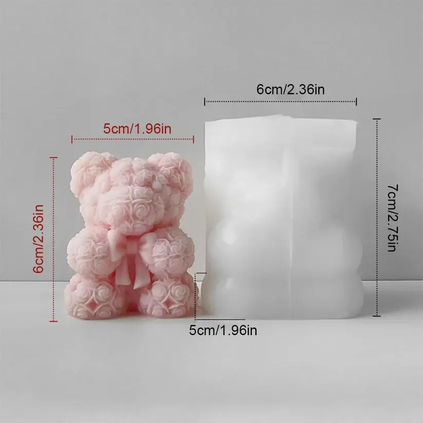 Small Teddy Knot Mould