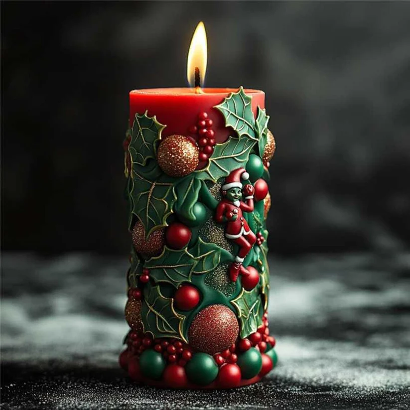 Christmas Candle IV
