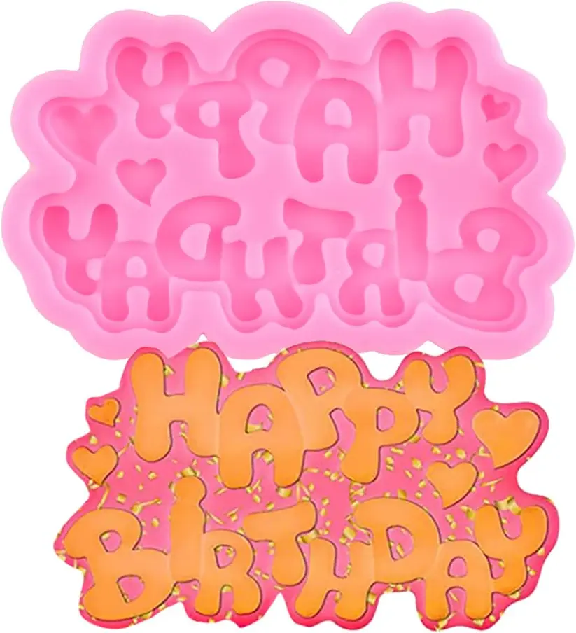 Birthday Mould for Cake and Candles